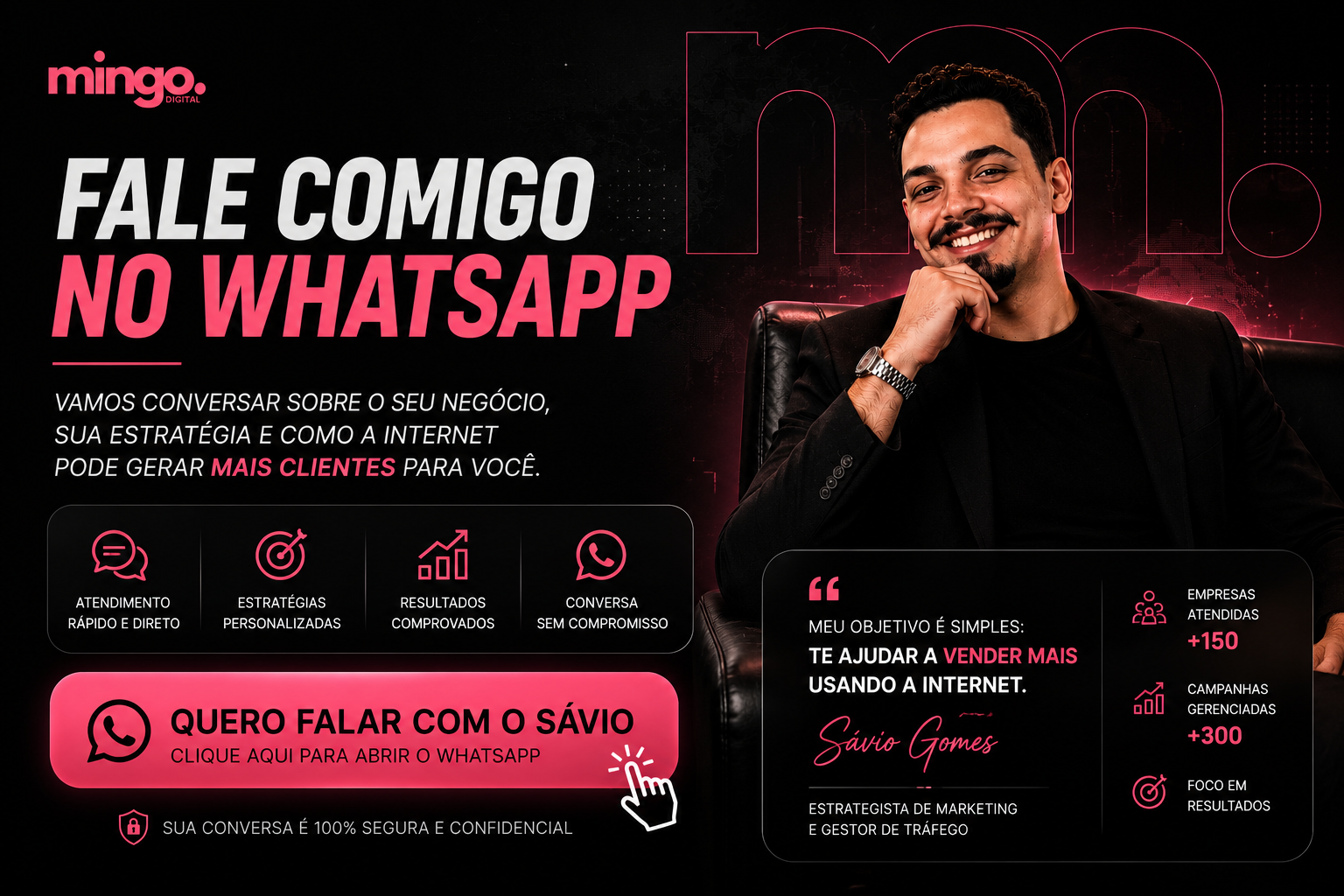 Fale comigo no WhatsApp